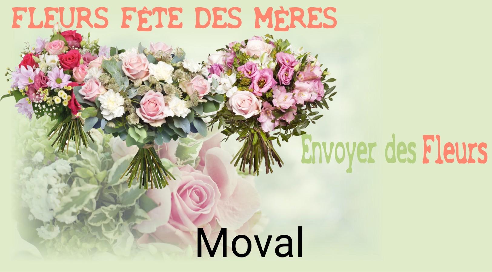 Bouquet de Fête des Mères livré à Moval
